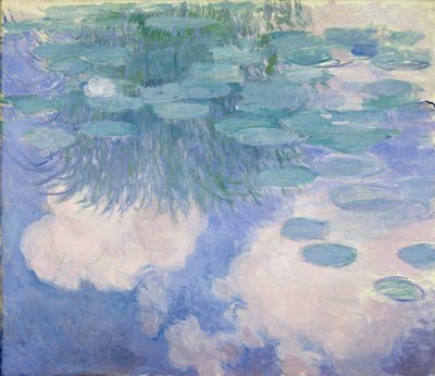 Waterlilies, 1914-17 (detail) by Claude Monet